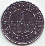 Coin catalog : Coin ‹ 1 Boliviano