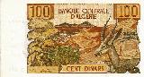 Algerian banknote 100 dinars - Algeria ...